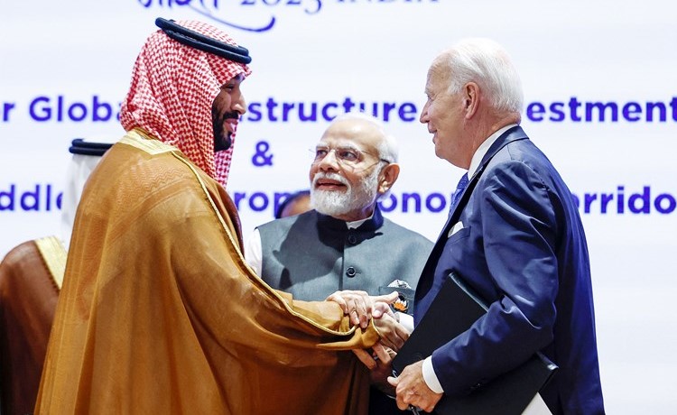 محمد بن سلمان يعلن إنشاء ممر اقتصادي بين الهند والشرق الأوسط وأوروبا