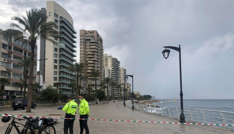 حالة الأغلاق الكامل في بيروت