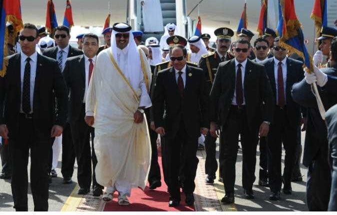 السيسي وتميم