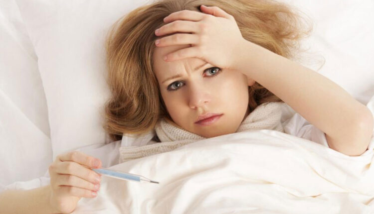 ارتفاع درجة حرارة الجسم عند الكبار