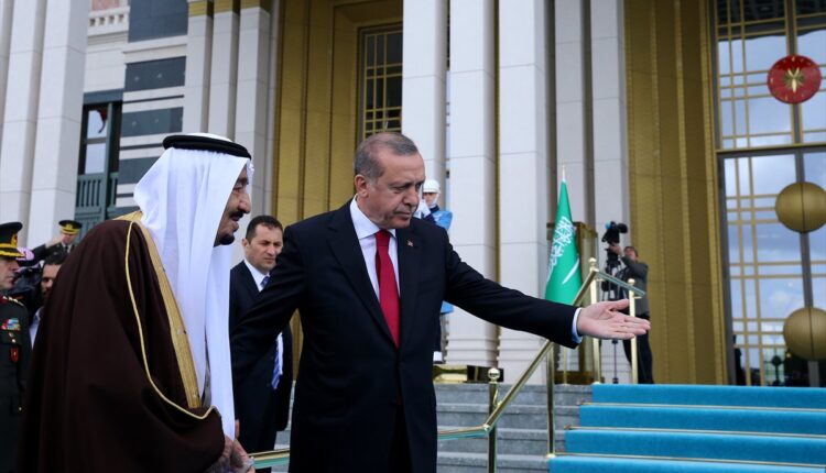 اردوغان والملك سلمان