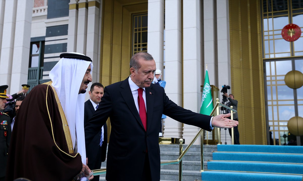 اردوغان والملك سلمان