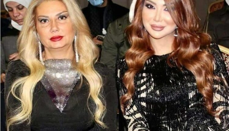 هنادي جبر مع ابنتها السورية دانا جبر