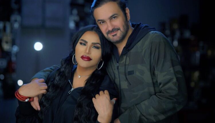 أحلام وزوجها مبارك الهاجري