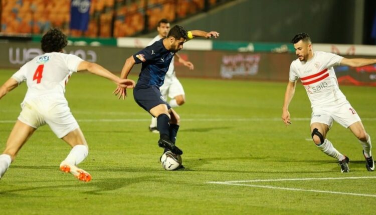 مباراة الزمالك وبيراميدز