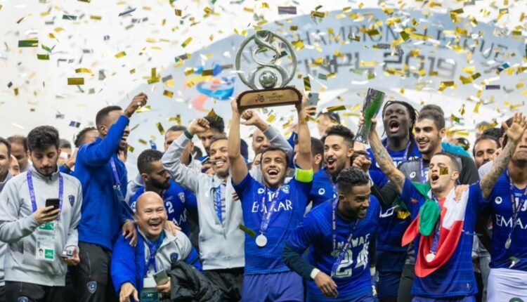 تتويد فريق الهلال بلقب الدوري السعودي