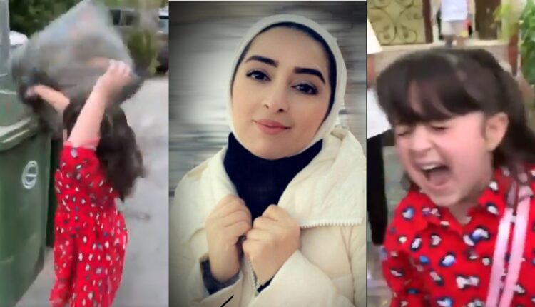 شاهد رد فعل مؤثر لابنة الكويتية فرح حمزة حين تخيلت قاتل والدتها