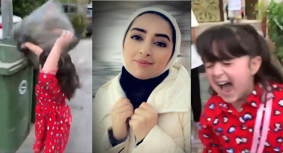 شاهد رد فعل مؤثر لابنة الكويتية فرح حمزة حين تخيلت قاتل والدتها