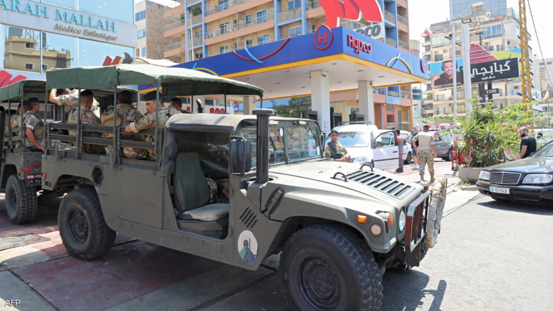 الجيش اللبناني يصادر كميات كبيرة من الوقود في السوق السوداء