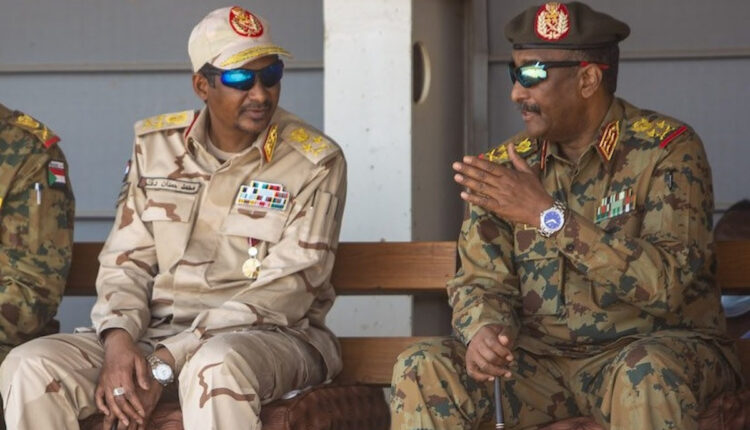 تجميد حسابات الدعم السريع في بنوك السودان