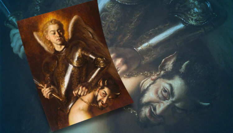 لوحة فنية للرسام الإيطالي جيوفاني براغولين تشبِه محمد بن زايد بالشيطان