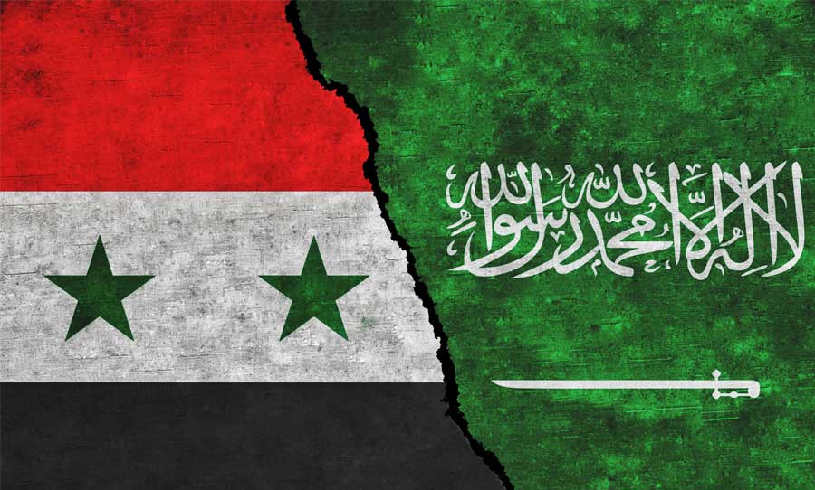 عودة العلاقات الدبلوماسية بين السعودية وسوريا