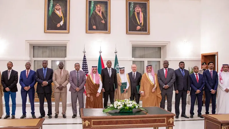 اتفاق جدة لوقف اطلاق النار في السودان