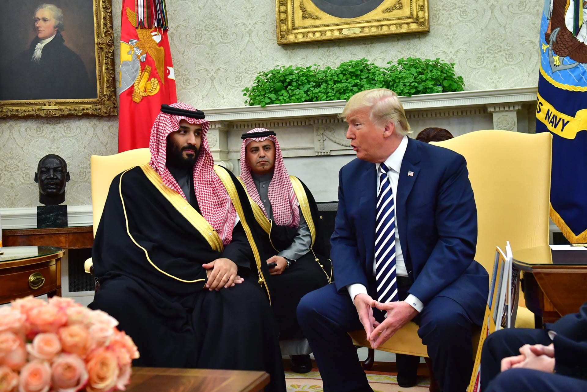 الرئيس الأمريكي السابق ترامب عن السعودية .. "الملك وولي عهده سيفعلان أي شي"