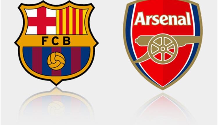 أرسنال يفوز على برشلونة بـ 5 أهداف مقابل 3 في مباراة ودية بلوس أنجلوس