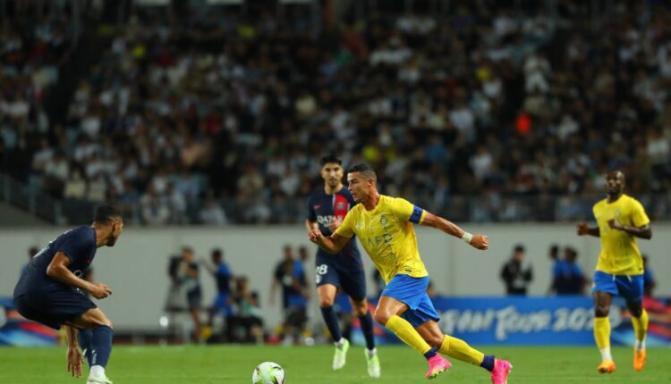 النصر السعودي يتعادل مع باريس سان جيرمان في مباراة ودية باليابان