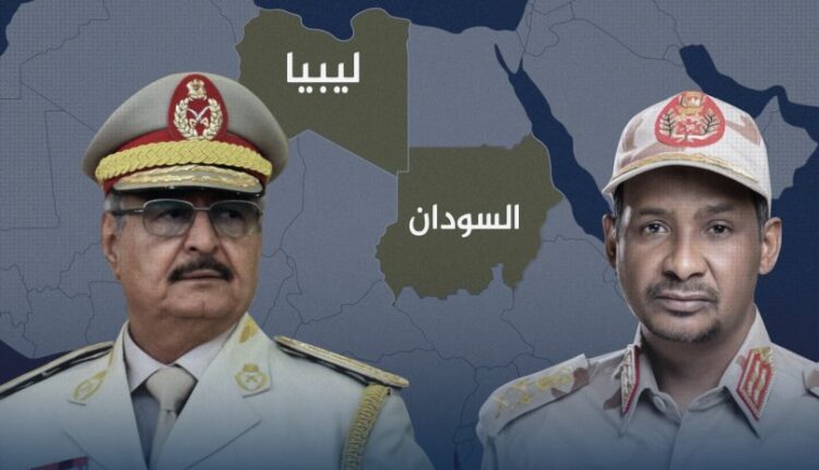 "ميدل إيست آي" قوات الدعم السريع تتلقى الدعم العسكري والسلاح من خليفة حفتر