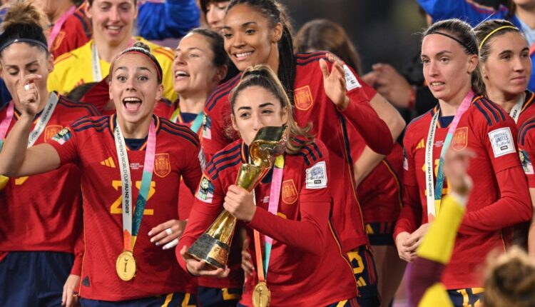 إسبانيا تفوز بكأس العالم للسيدات للمرة الأولي في تاريخها