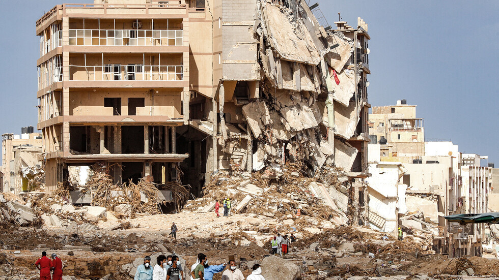 مكتب النائب العام الليبي يصدر أمراً بحبس 4 مسؤولين على إثر كارثة فيضان درنة