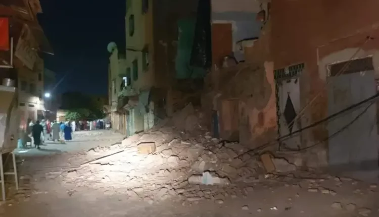 التلفزيون المغربي أكثر من 822 قتيلا و672 مصابا ضحايا الزلزال الذي ضرب البلاد