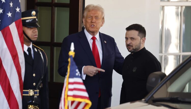 دونالد ترامب وزيلينسكي