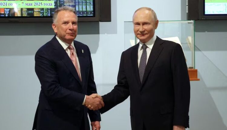 ستيف ويتكوف والرئيس بوتين