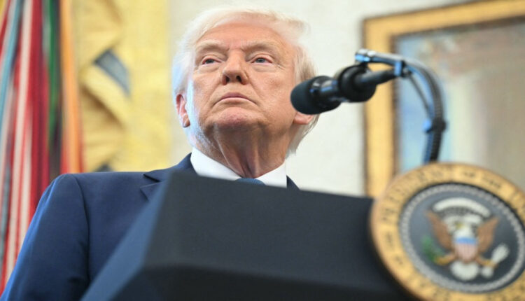 الرئيس الأمريكي دونالد ترامب