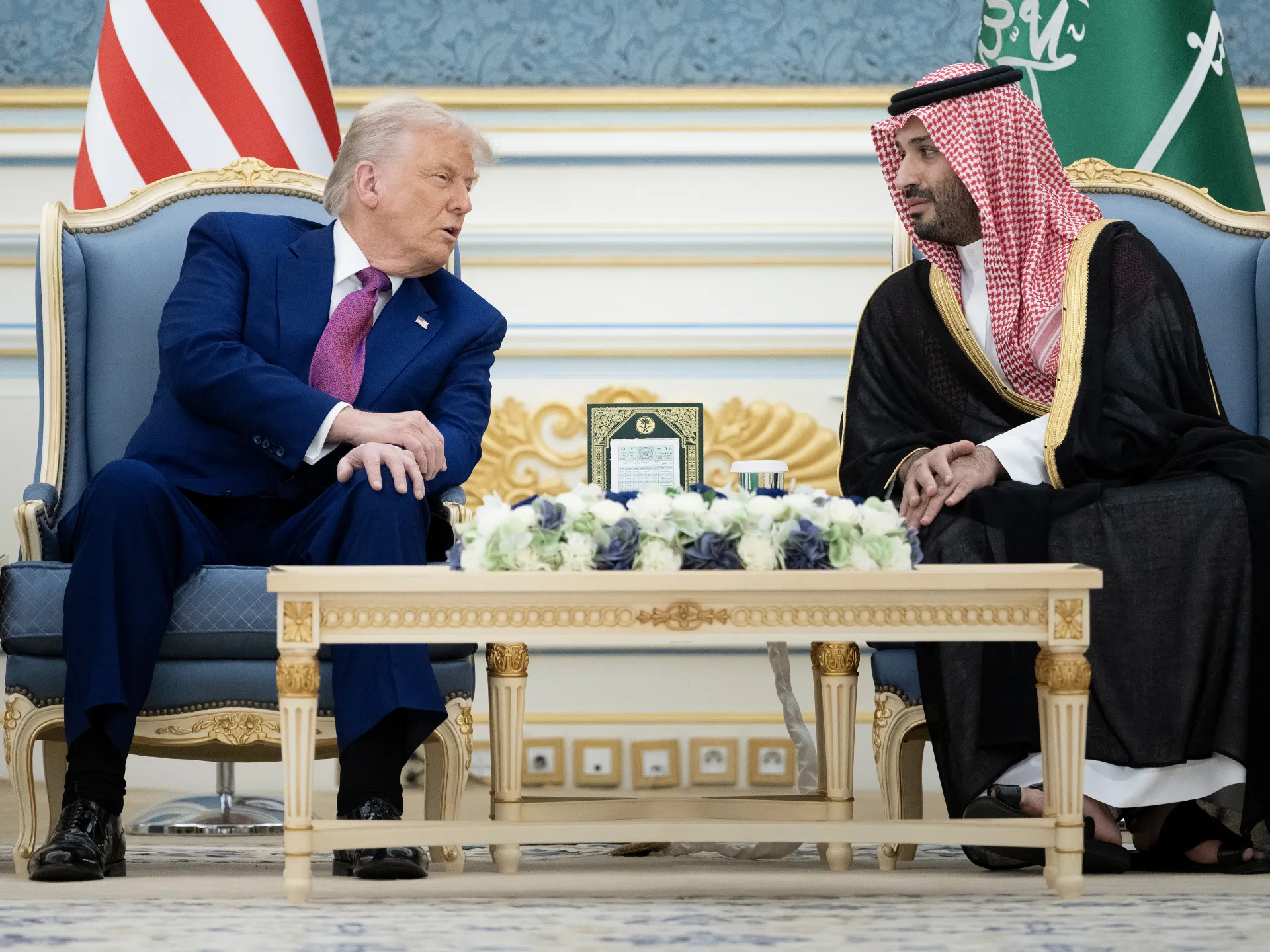 ترامب ومحمد بن سلمان