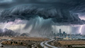 اضطرابات جوية صيفية تضرب 13 دولة عربية مع أمطار رعدية غزيرة