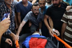 استشهاد شابين فلسطينيين برصاص الاحتلال خلال اقتحام المغير شمال رام الله
