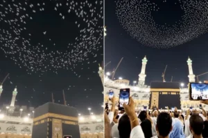 الجزيرة: فيديو أسراب الطيور فوق الكعبة مولّد بالذكاء الاصطناعي